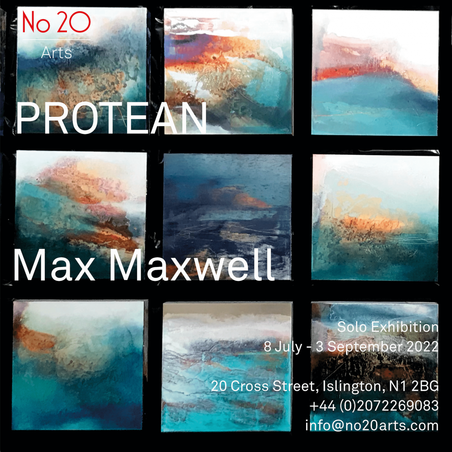 Exhibition | Protean | Contemporary Art at No 20 arts | London